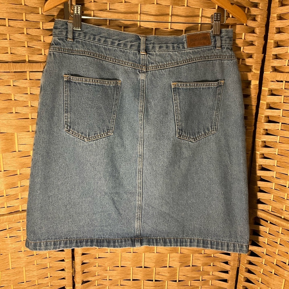 Vintage Pendleton Denim Skirt - Picture 2 of 14